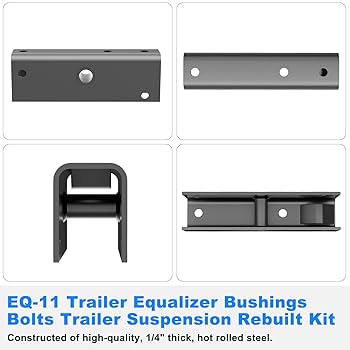 Amazon.co.jp: JIOTAR トレーラー車軸ハンガーキット トレーラー